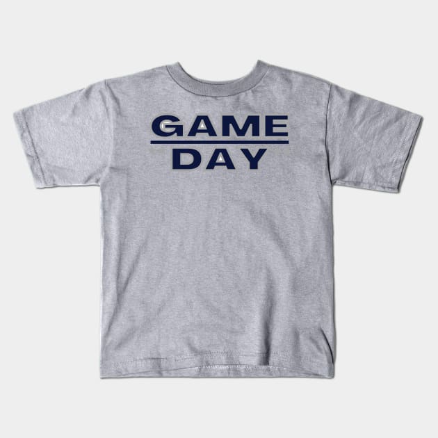 GAME DAY Kids T-Shirt by contact@bluegoatco.com